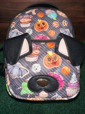 Betsey Johnson Sweets Dog XOBAYBEE Halloween Mini Backpack Purse New